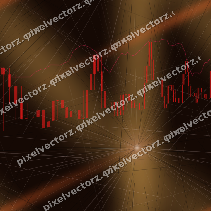 Nahtloser Neon Diagramm Hintergrund in Rot und Orange