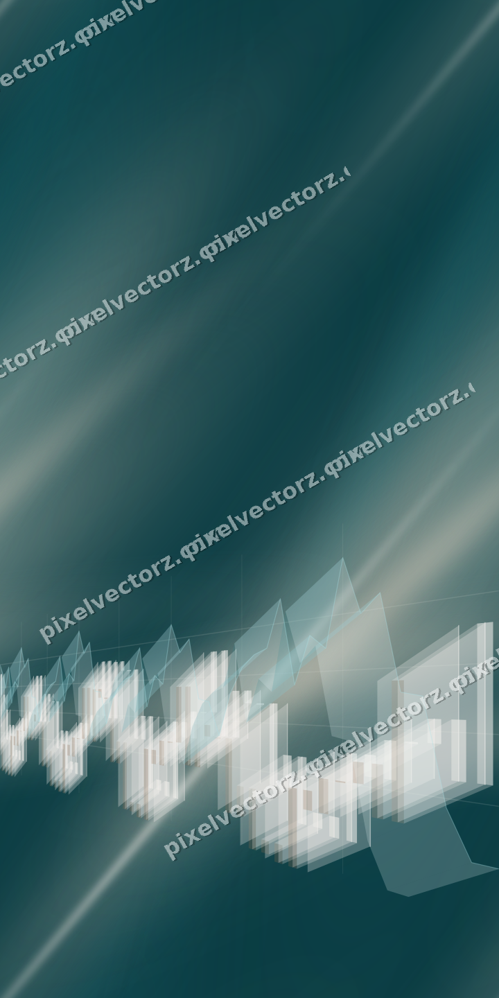 Nahtloser Neon Diagramm Hintergrund in Dunkelpetrol und Orange