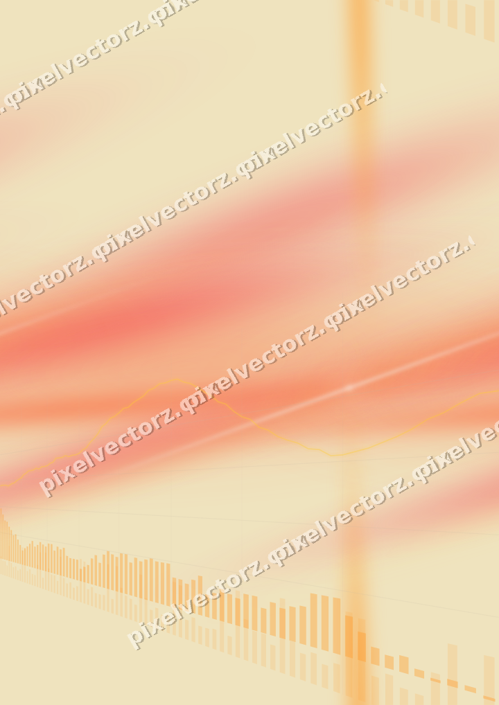 Nahtloser Pastell Diagramm Hintergrund in Orange und Bernstein