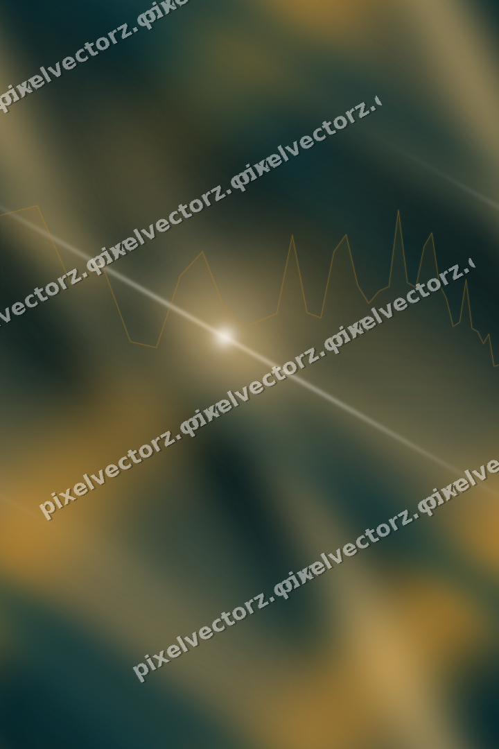 Nahtloser Neon Diagramm Hintergrund in Bernstein und Dunkelpetrol
