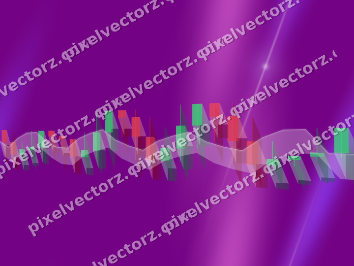 Nahtloser Neon Diagramm Hintergrund in Violett und Blau