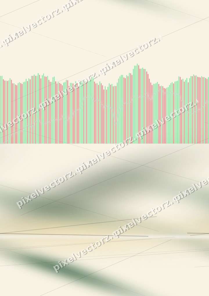 Nahtloser Pastell Diagramm Hintergrund in Dunkelgrün und Bernstein