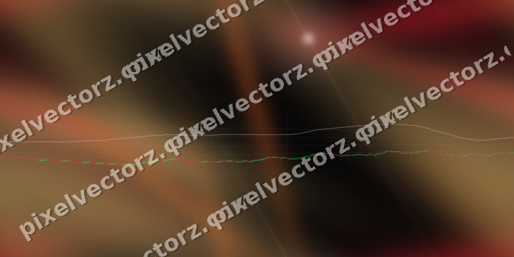 Nahtloser Neon Diagramm Hintergrund in Rot und Bernstein