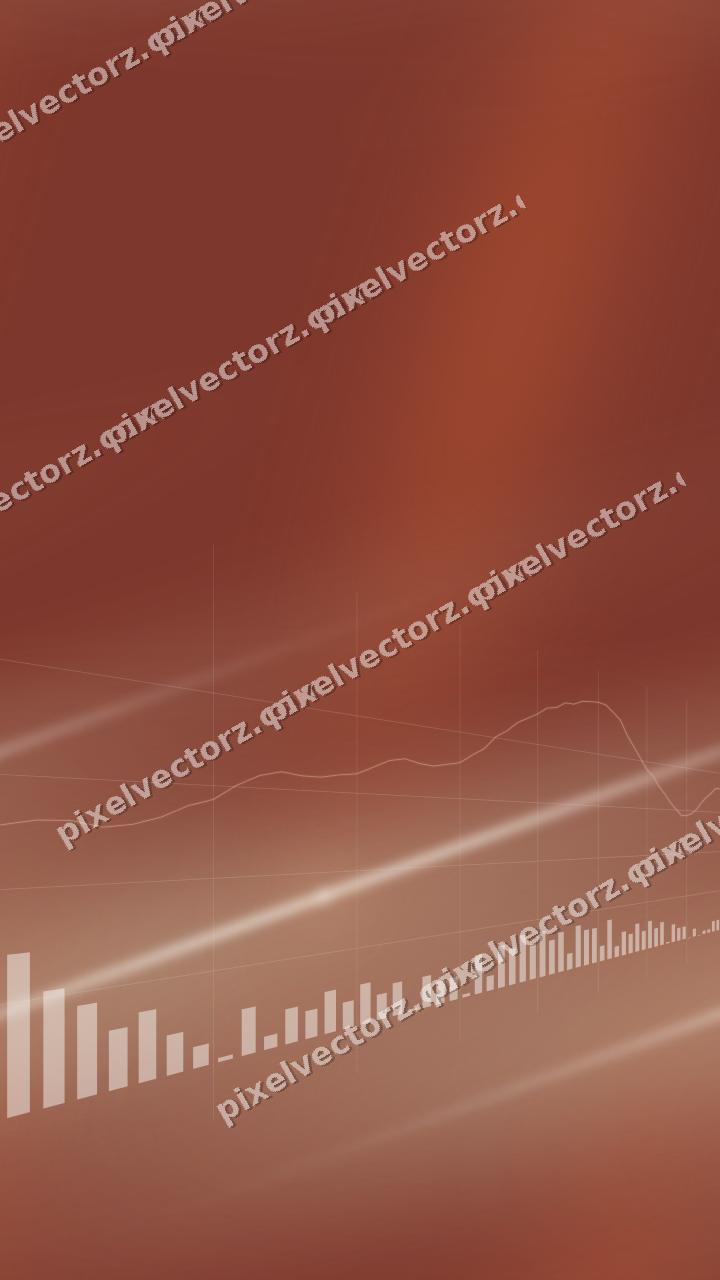 Nahtloser Neon Diagramm Hintergrund in Orange und Bernstein