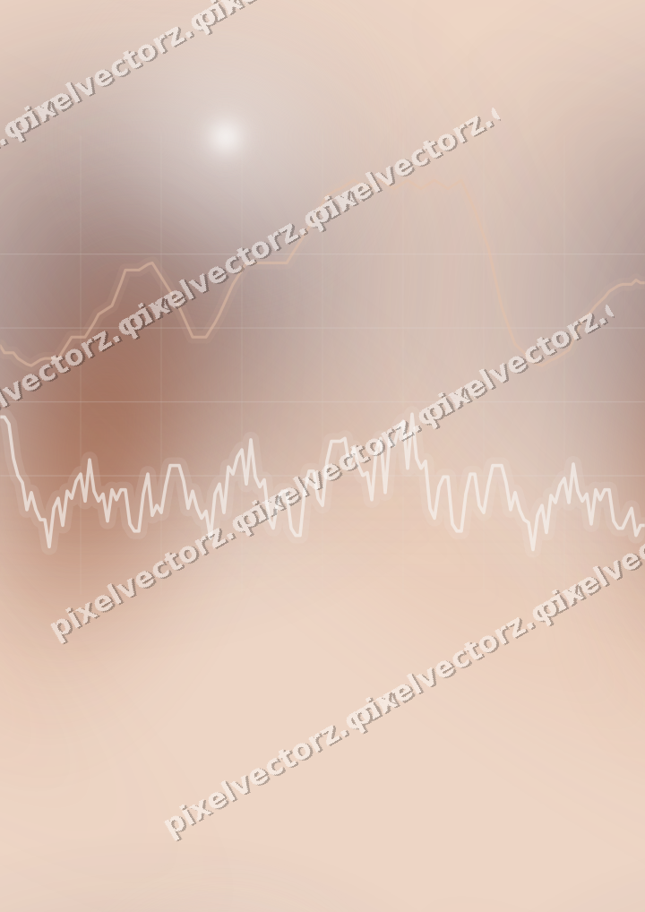 Nahtloser Pastell Diagramm Hintergrund in Orange und Blau