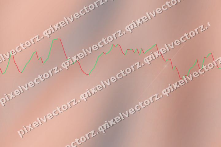 Nahtloser Pastell Diagramm Hintergrund in Orange und Türkis