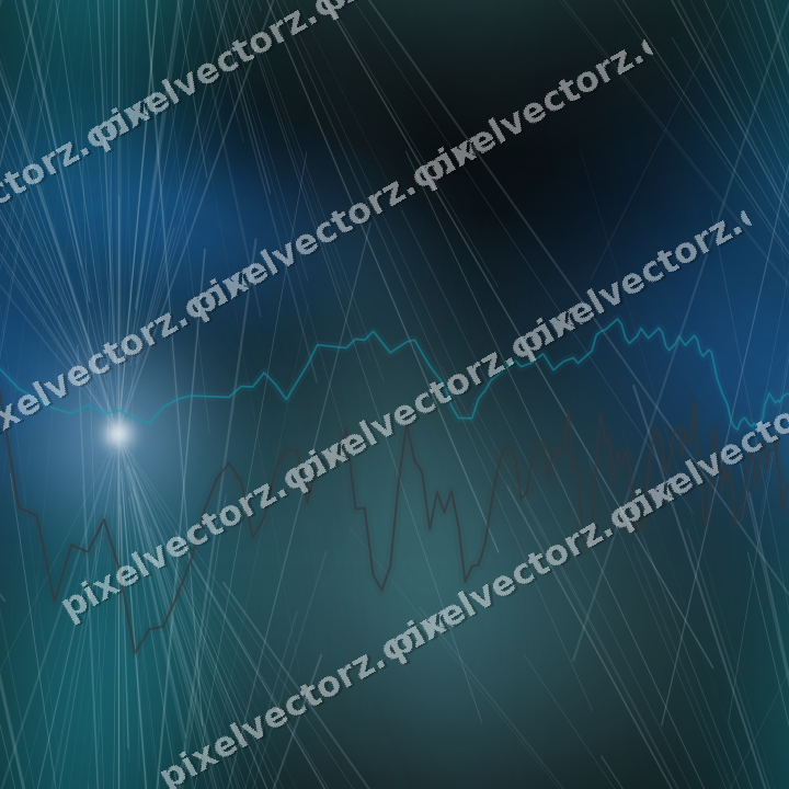 Nahtloser Neon Diagramm Hintergrund in Blau und Petrol