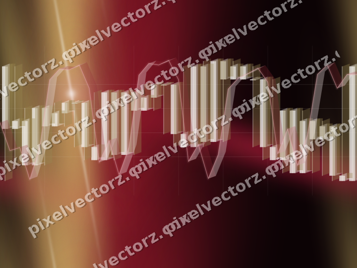 Nahtloser Neon Diagramm Hintergrund in Rosa und Rot