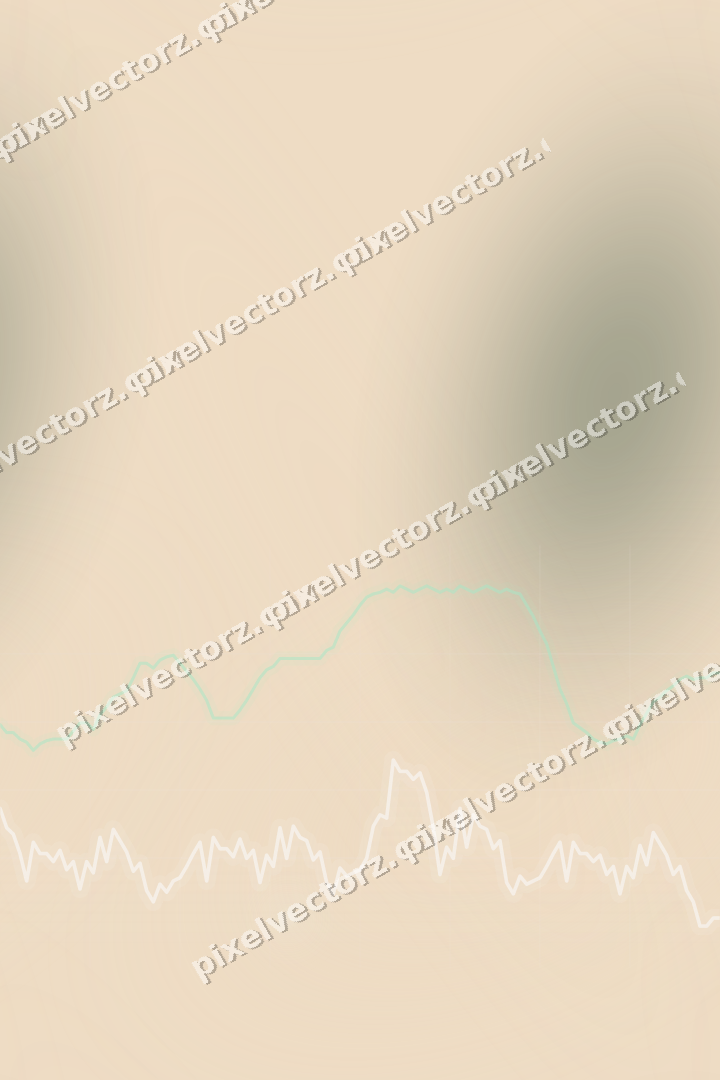 Nahtloser Pastell Diagramm Hintergrund in Dunkelgrün und Orange