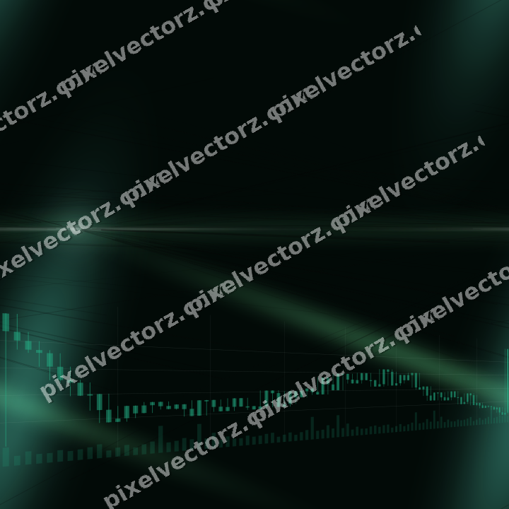 Nahtloser Neon Diagramm Hintergrund in Grün und Petrol