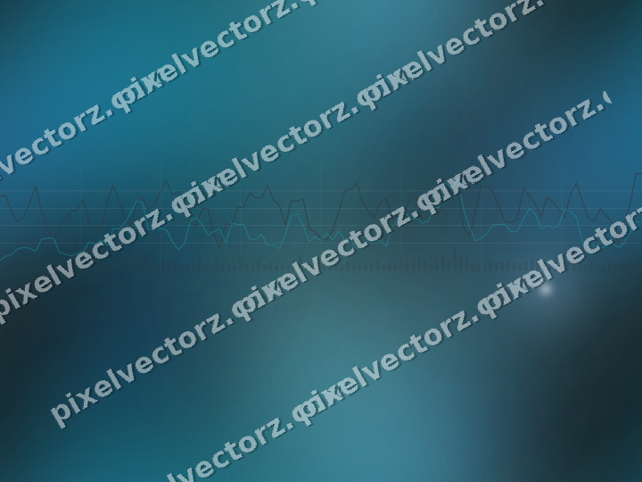 Nahtloser Neon Diagramm Hintergrund in Blau und Petrol