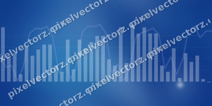 Nahtloser Neon Diagramm Hintergrund in Türkis und Blau