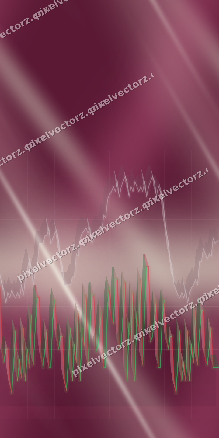 Nahtloser Neon Diagramm Hintergrund in Dunkelrosa und Gelb
