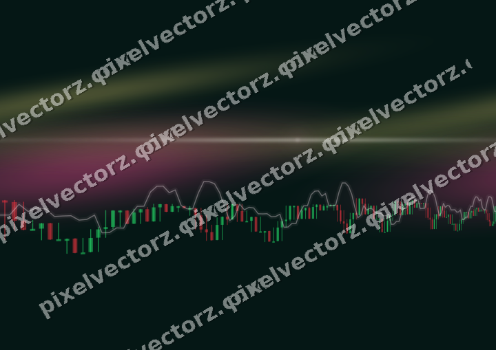 Nahtloser Neon Diagramm Hintergrund in Rosa und Orange