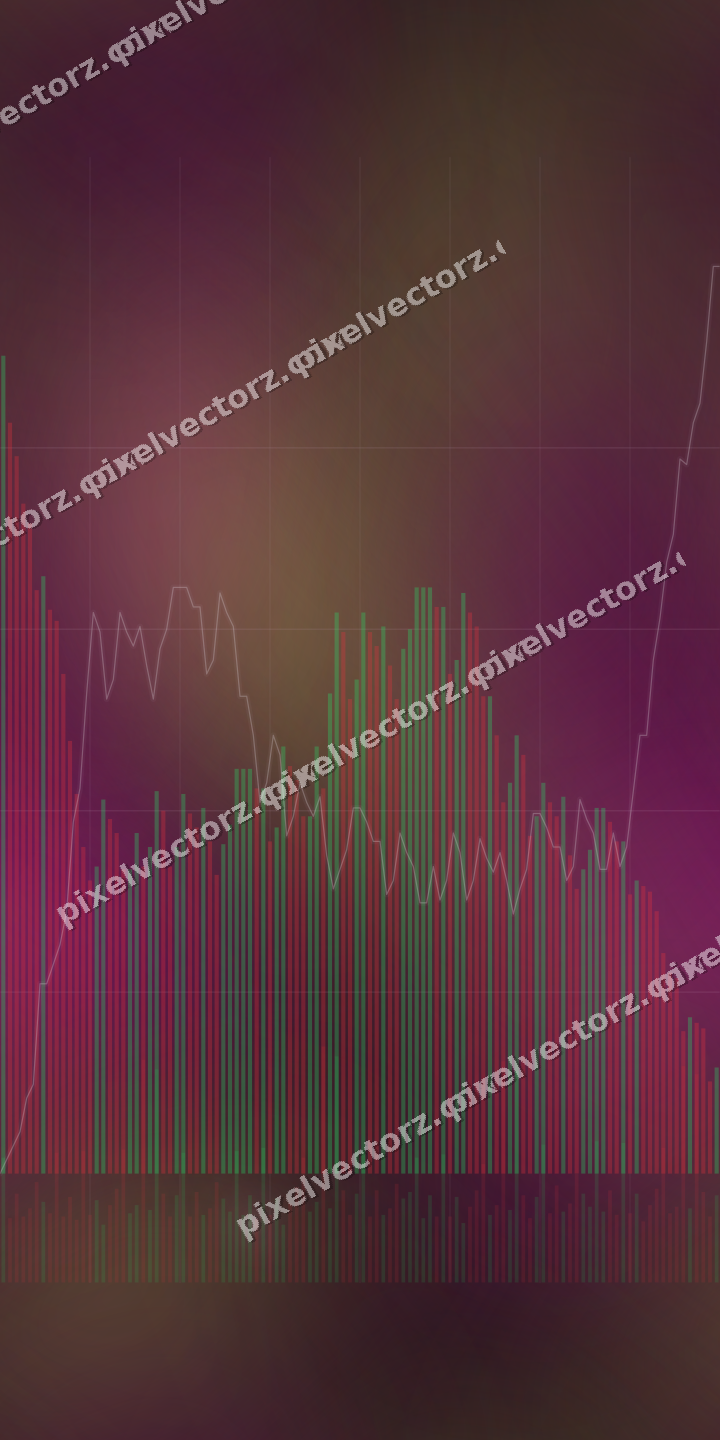 Nahtloser Neon Diagramm Hintergrund in Magenta und Limette