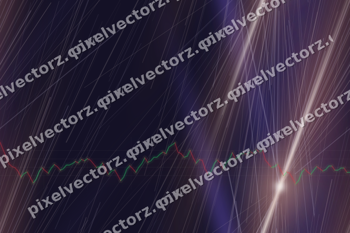 Nahtloser Neon Diagramm Hintergrund in Orange und Blau