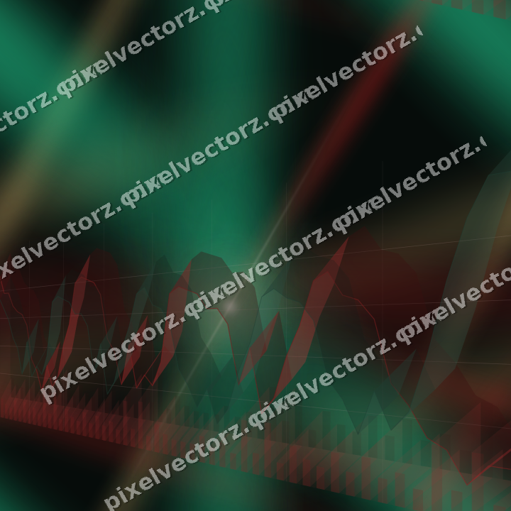 Nahtloser Neon Diagramm Hintergrund in Rot und Grün