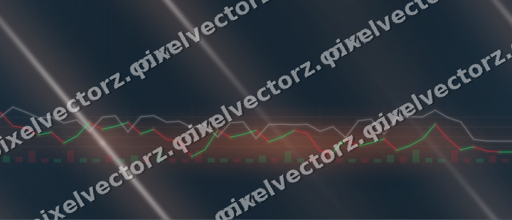 Nahtloser Neon Diagramm Hintergrund in Orange und Türkis