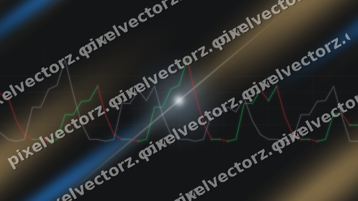 Nahtloser Neon Diagramm Hintergrund in Blau und Rot