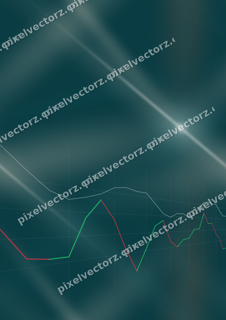 Nahtloser Neon Diagramm Hintergrund in Dunkelpetrol und Orange