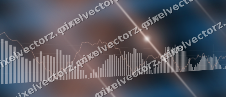 Nahtloser Neon Diagramm Hintergrund in Orange und Türkis