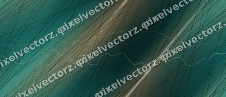 Nahtloser Neon Diagramm Hintergrund in Orange und Petrol