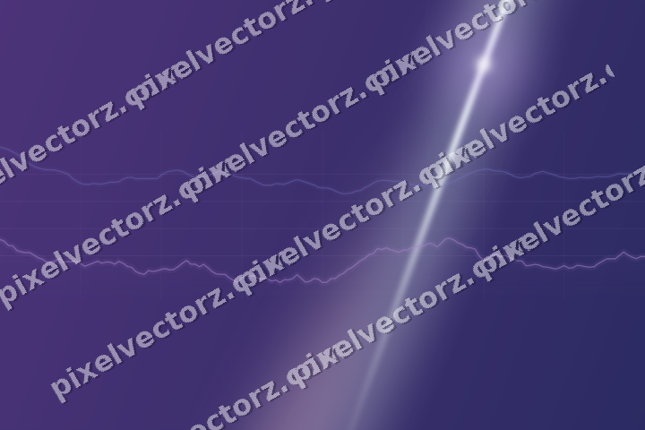 Leuchtender Neon Diagramm Hintergrund in Violett und Blau