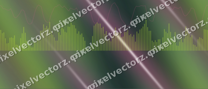 Nahtloser Neon Diagramm Hintergrund in Limette und Bernstein