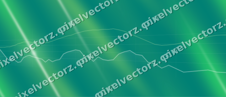 Nahtloser Neon Diagramm Hintergrund in Grün und Limette