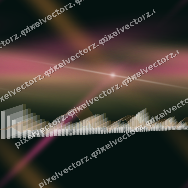 Nahtloser Neon Diagramm Hintergrund in Rosa und Orange