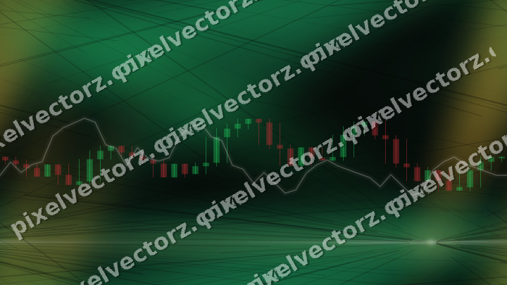 Nahtloser Neon Diagramm Hintergrund in Bernstein und Grün