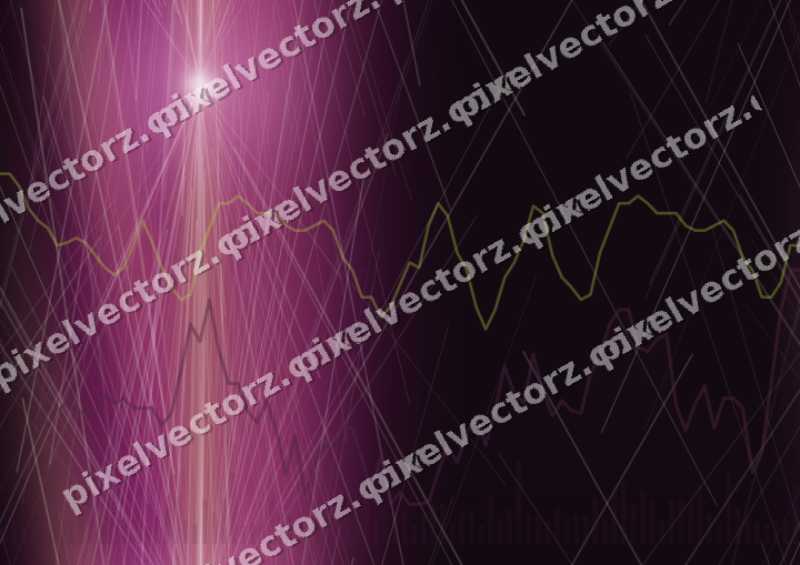Nahtloser Neon Diagramm Hintergrund in Magenta und Limette