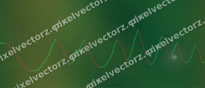 Nahtloser Neon Diagramm Hintergrund in Rot und Orange
