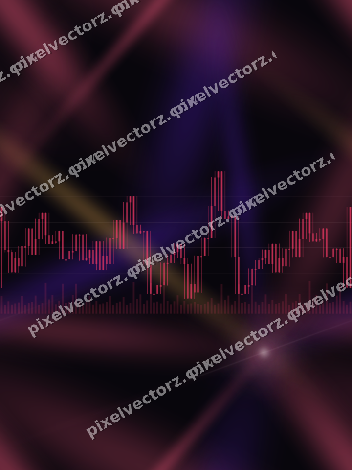 Nahtloser Neon Diagramm Hintergrund in Rosa und Bernstein