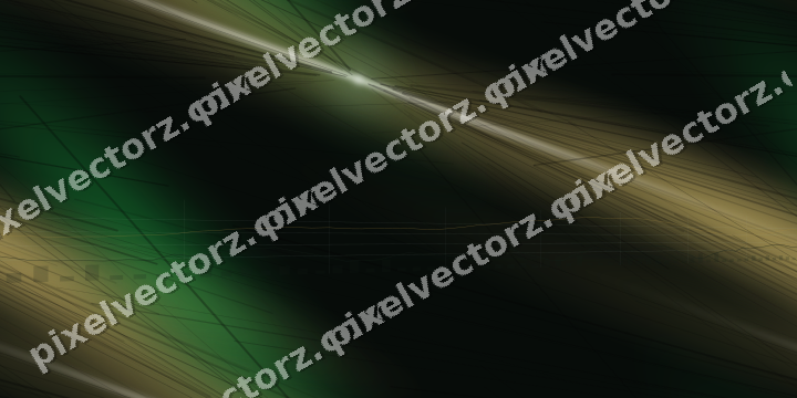 Nahtloser Neon Diagramm Hintergrund in Grün und Bernstein