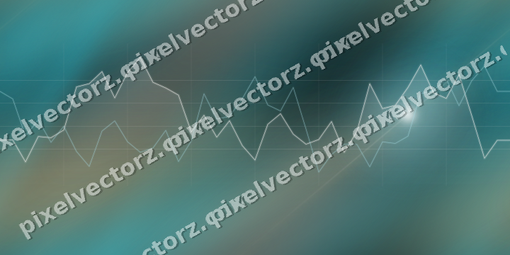 Nahtloser Neon Diagramm Hintergrund in Petrol und Orange