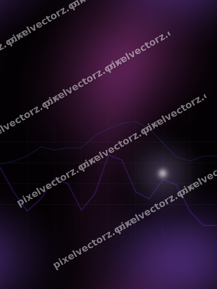 Nahtloser Neon Diagramm Hintergrund in Violett und Blau