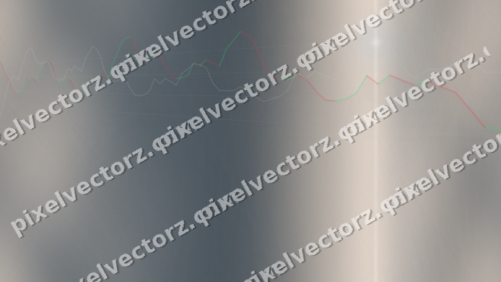 Nahtloser Neon Diagramm Hintergrund in Blau und Orange