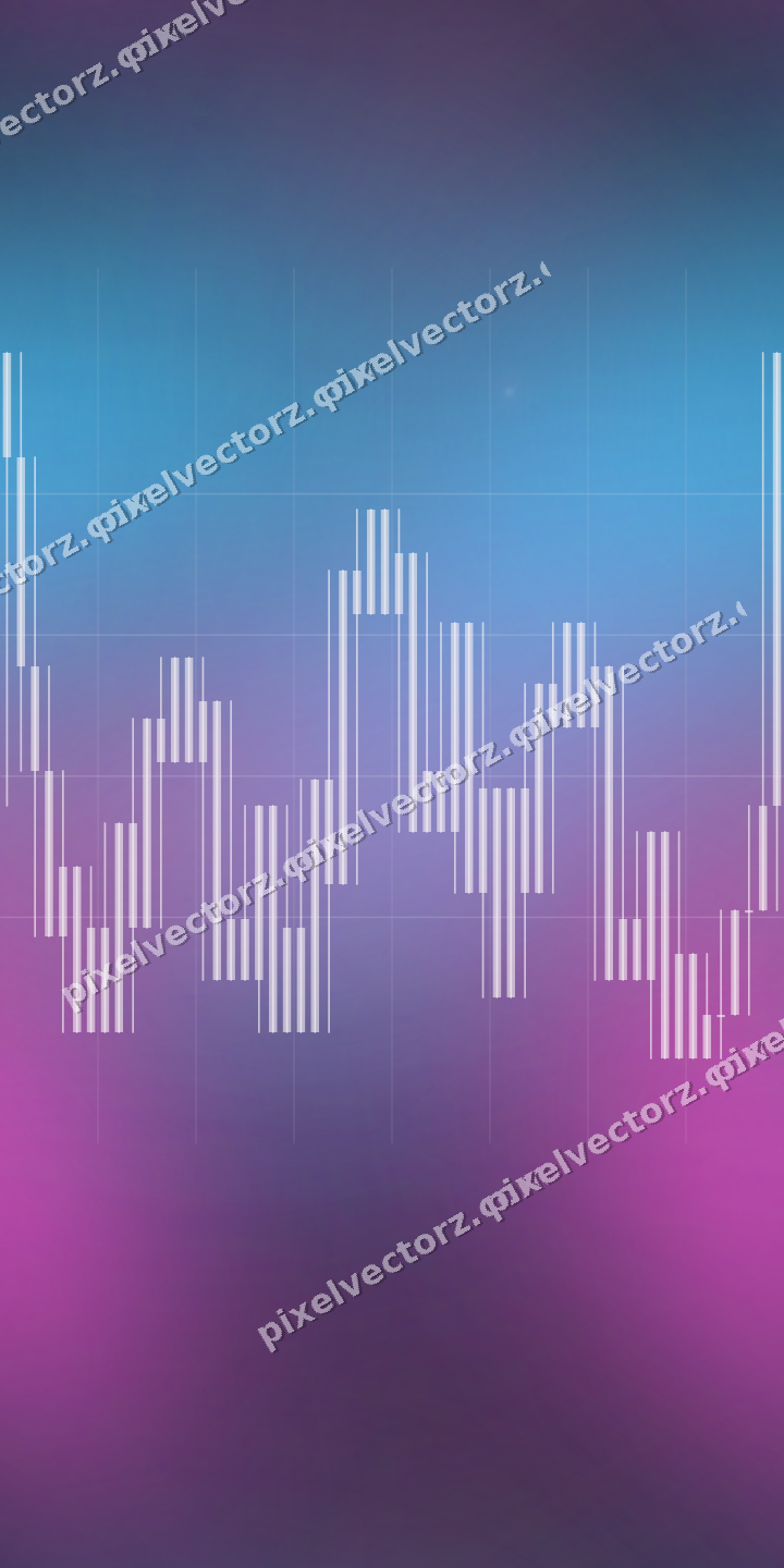 Nahtloser Neon Diagramm Hintergrund in Magenta und Violett