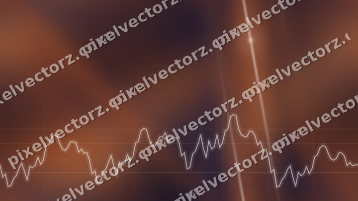 Nahtloser Neon Diagramm Hintergrund in Orange und Blau