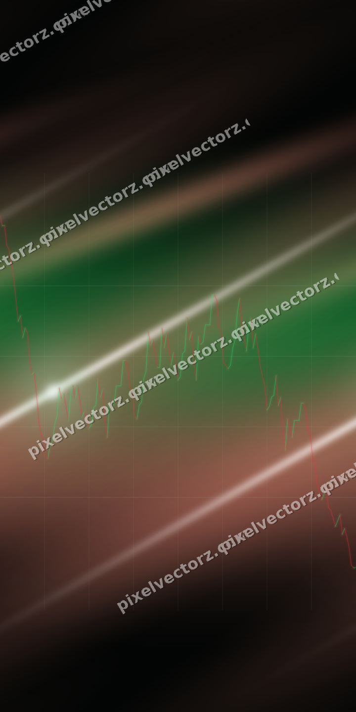 Nahtloser Neon Diagramm Hintergrund in Grün und Rot