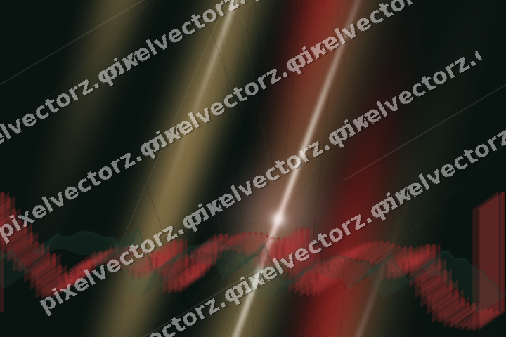 Nahtloser Neon Diagramm Hintergrund in Rot und Grün