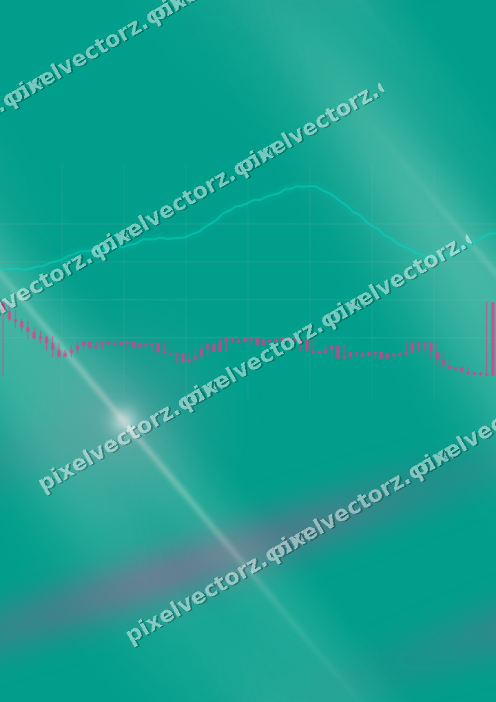 Nahtloser Neon Diagramm Hintergrund in Rosa und Orange