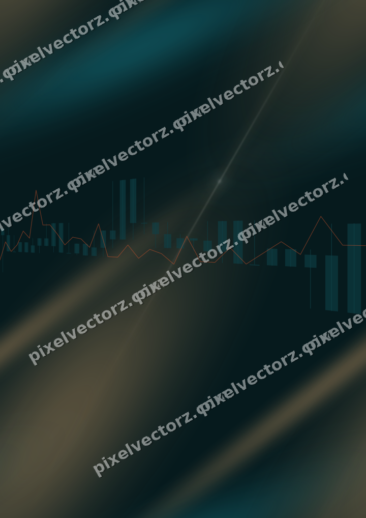 Nahtloser Neon Diagramm Hintergrund in Petrol und Orange