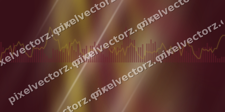 Nahtloser Neon Diagramm Hintergrund in Dunkelrosa und Rot