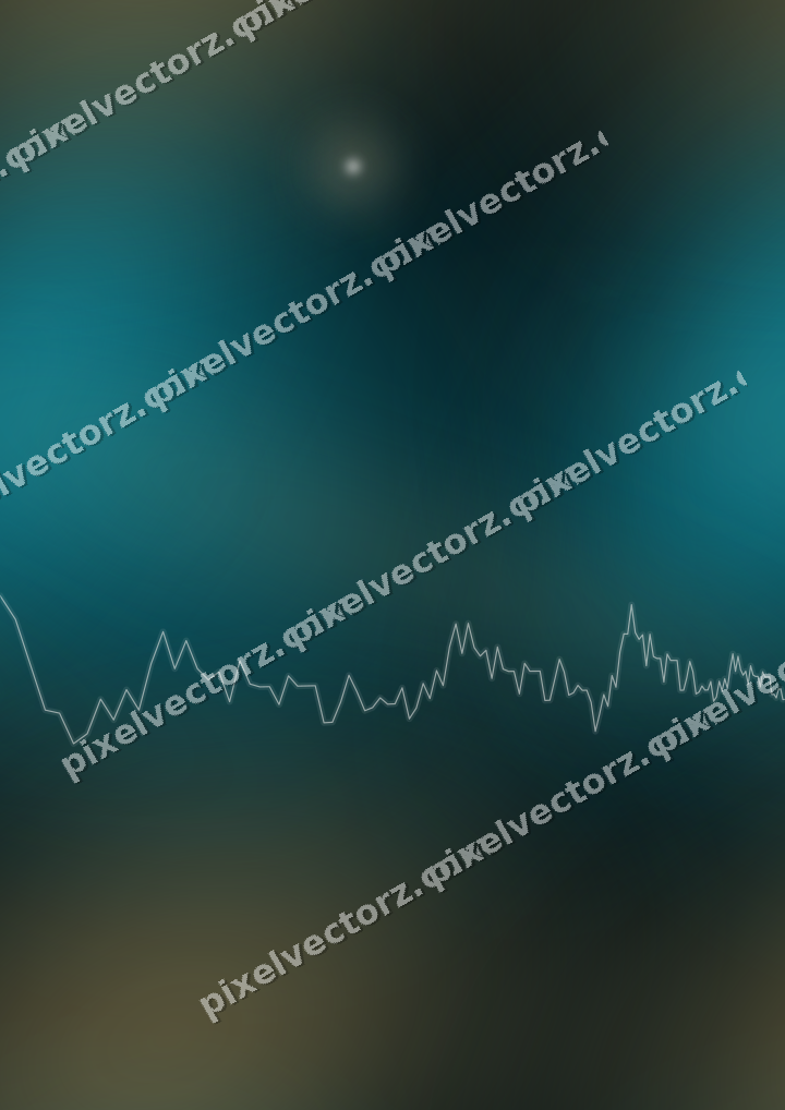 Nahtloser Neon Diagramm Hintergrund in Bernstein und Petrol