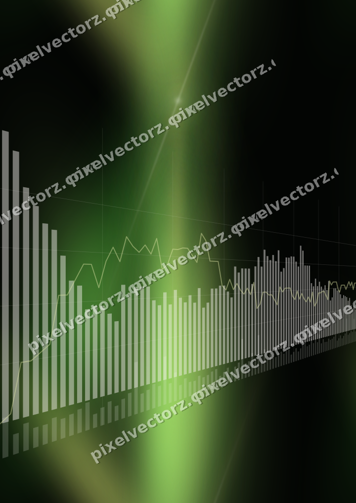 Nahtloser Neon Diagramm Hintergrund in Limette und Gelb