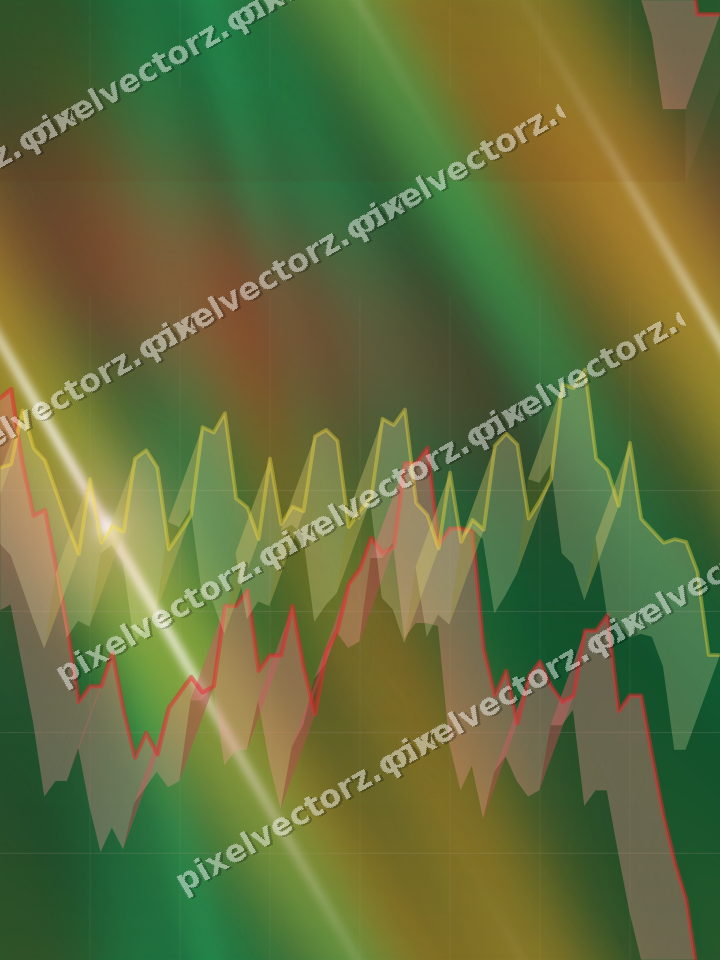 Nahtloser Neon Diagramm Hintergrund in Rot und Orange