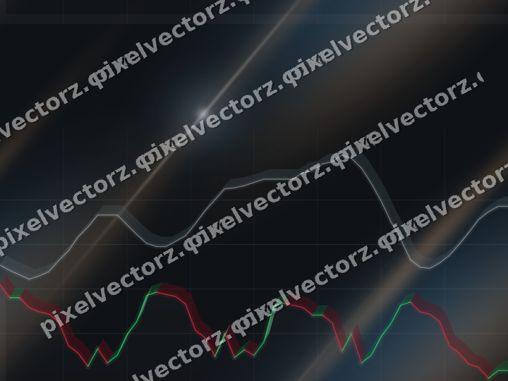 Nahtloser Neon Diagramm Hintergrund in Blau und Orange