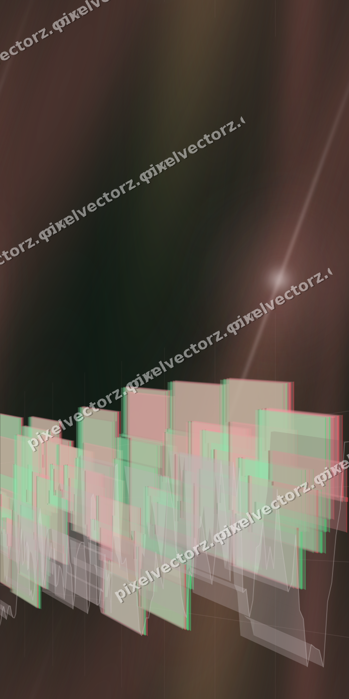 Nahtloser Neon Diagramm Hintergrund in Rot und Grün